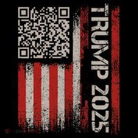 Funny Trump 2025 Qr 4547 Dancing Code Usa Flag We The Baby Bodysuit thumb 2