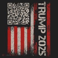 Funny Trump 2025 Qr 4547 Dancing Code Usa Flag We The Hat thumb 2