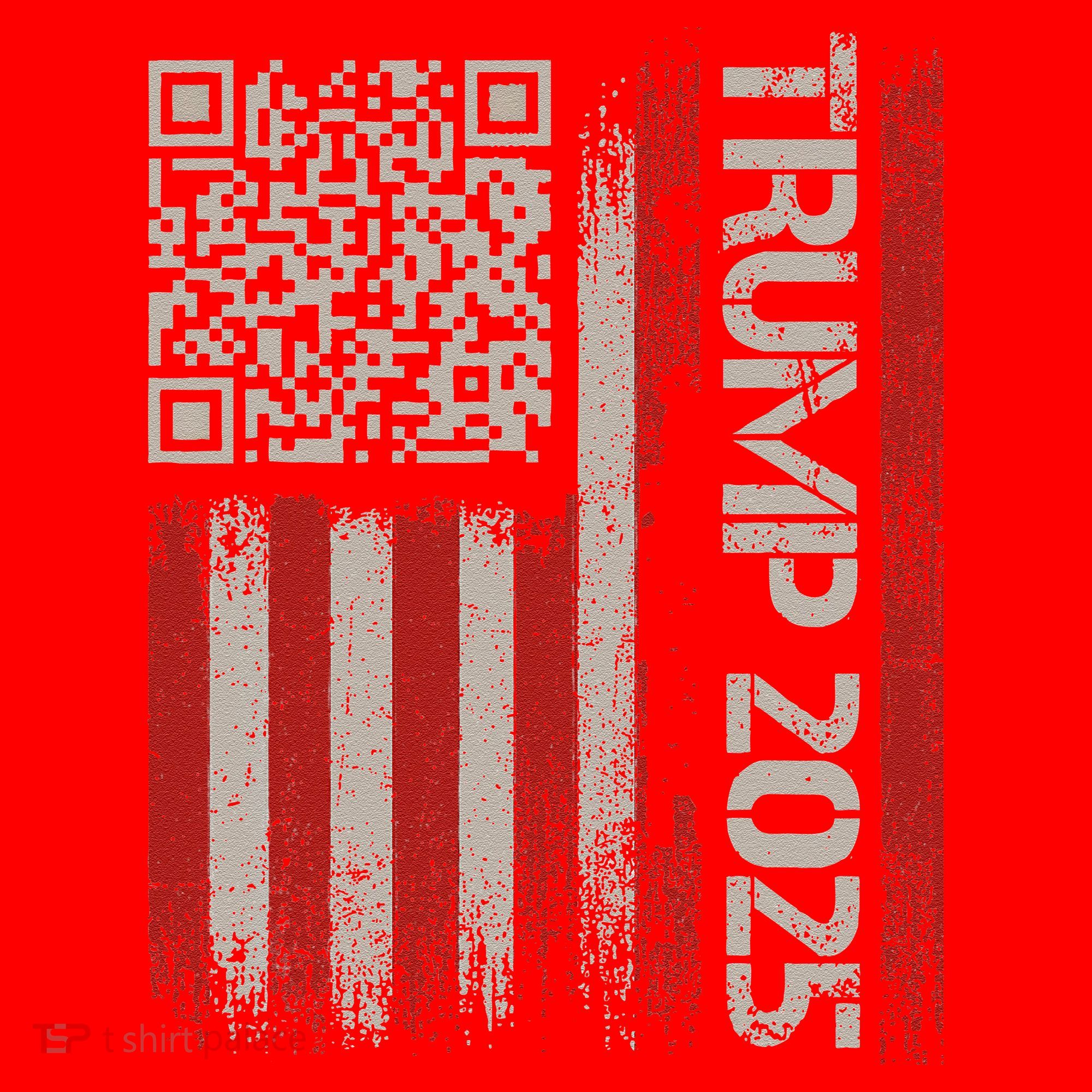 Funny Trump 2025 Qr 4547 Dancing Code Usa Flag We The Santa Hat