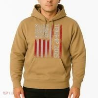 Funny Trump 2025 Qr 4547 Dancing Code Usa Flag We The Hoodie thumb 2