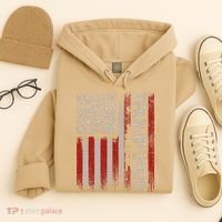 Funny Trump 2025 Qr 4547 Dancing Code Usa Flag We The Hoodie thumb 4