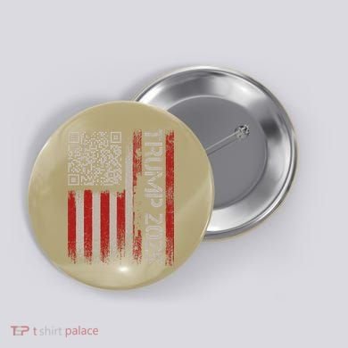 Funny Trump 2025 Qr 4547 Dancing Code Usa Flag We The Button
