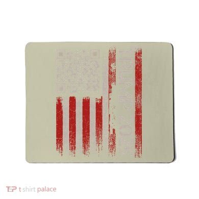 Funny Trump 2025 Qr 4547 Dancing Code Usa Flag We The Mousepad