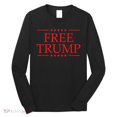 Free Trump 2024 Prison Long Sleeve Shirt