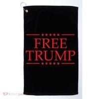 Free Trump 2024 Prison Golf Towel thumb 0