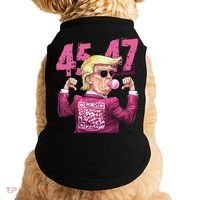 Funny Trump 45 47 Bubble Pin.K Qr Dancing Code Doggie Tank thumb 0