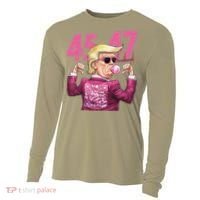 Funny Trump 45 47 Bubble Pin.K Qr Dancing Code Cooling Performance Long Sleeve Crew thumb 0