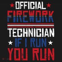 Firework Technician 4th Of July Funny USA Pyrotechnician Doggie Tank thumb 4