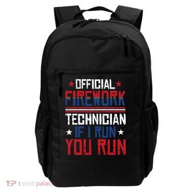 Firework Technician 4th Of July Funny USA Pyrotechnician Backpack