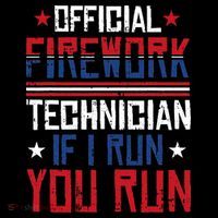 Firework Technician 4th Of July Funny USA Pyrotechnician Women's T-Shirt thumb 6
