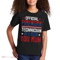 Firework Technician 4th Of July Funny USA Pyrotechnician Kids T-Shirt thumb 2