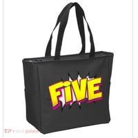 Five Text 5 Year Old Gift 5th Birthday Fifth Boy Tote Bag thumb 2