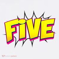 Five Text 5 Year Old Gift 5th Birthday Fifth Boy Kids Hoodie thumb 5
