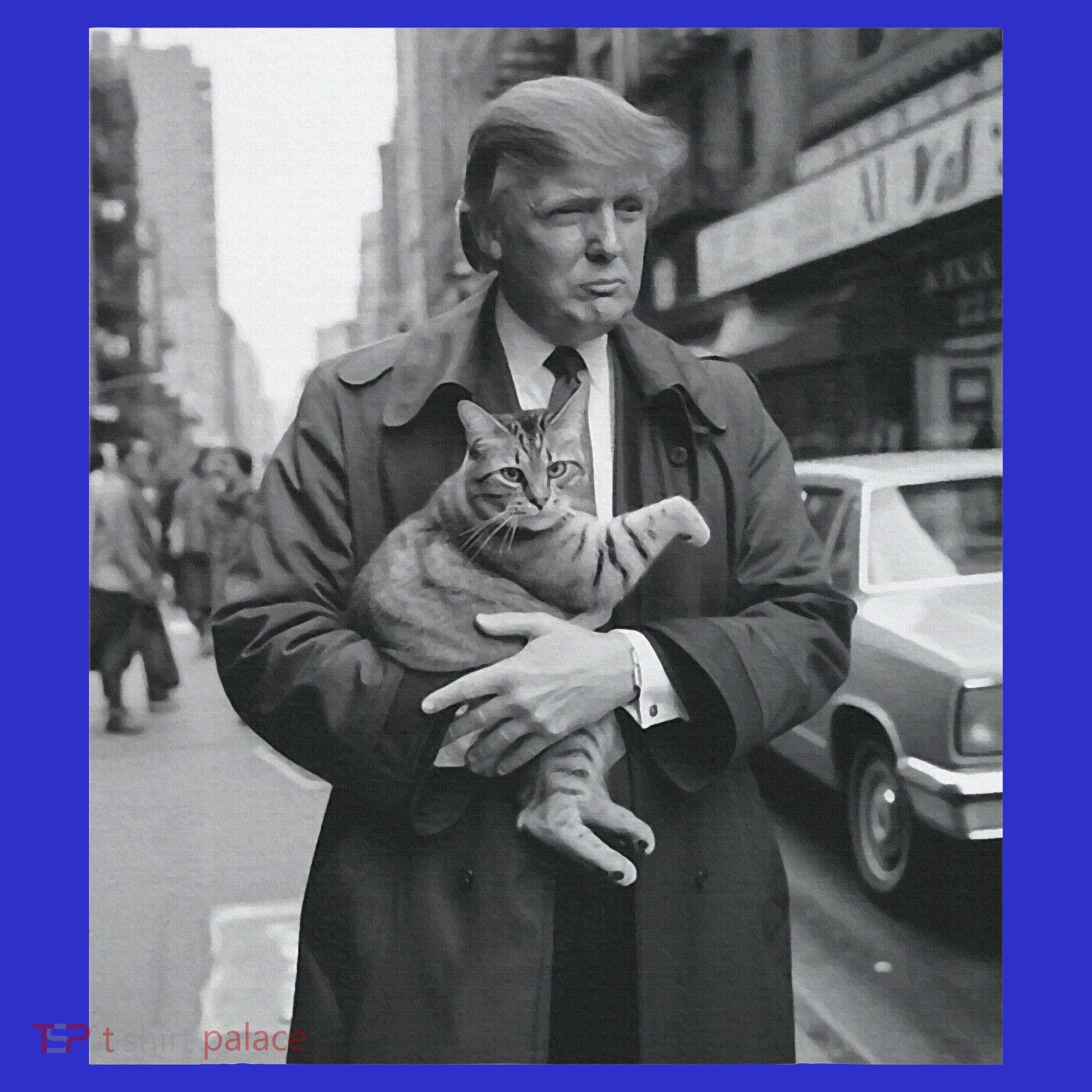 Funny Trump And Cat Funny Political  Sweatshirt