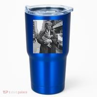 Funny Trump And Cat Funny Political  Tumbler thumb 0