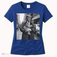 Funny Trump And Cat Funny Political  Women's T-Shirt thumb 0