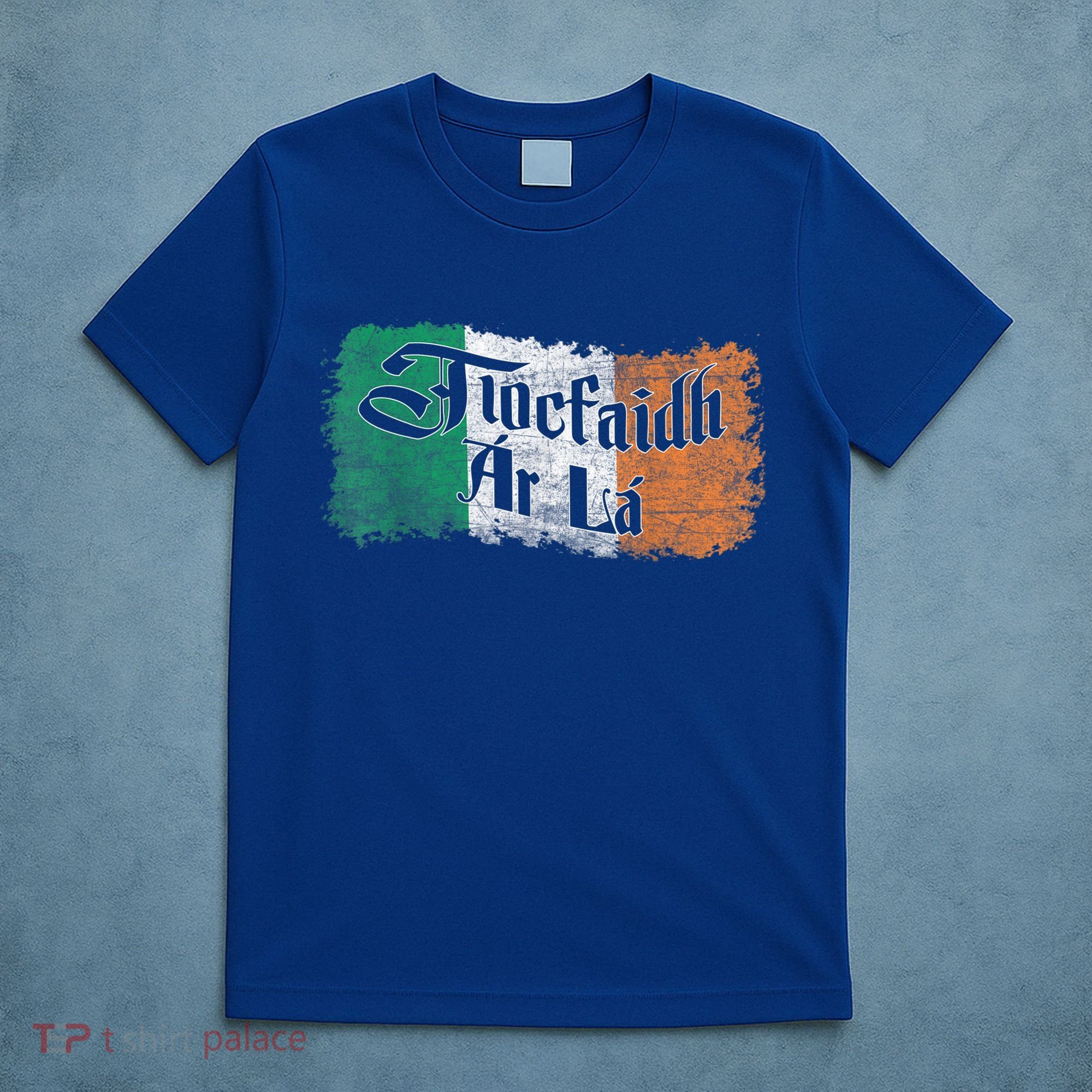 Funny Tiocfaidh Ar La Gift Vintage Ireland Irish Flag Gift T-Shirt