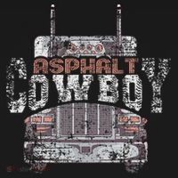 Funny Trucker Asphalt Cowboy Cool Truck Driver Mousepad thumb 1