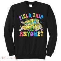 Field Trip Anyone Field Day Let The Games Begin School Bus Sweatshirt thumb 0