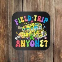 Field Trip Anyone Field Day Let The Games Begin School Bus Coaster thumb 0