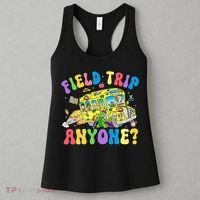 Field Trip Anyone Field Day Let The Games Begin School Bus Women's Tank Top thumb 3