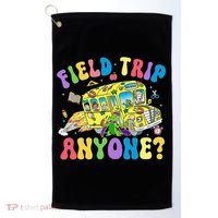 Field Trip Anyone Field Day Let The Games Begin School Bus Golf Towel thumb 0