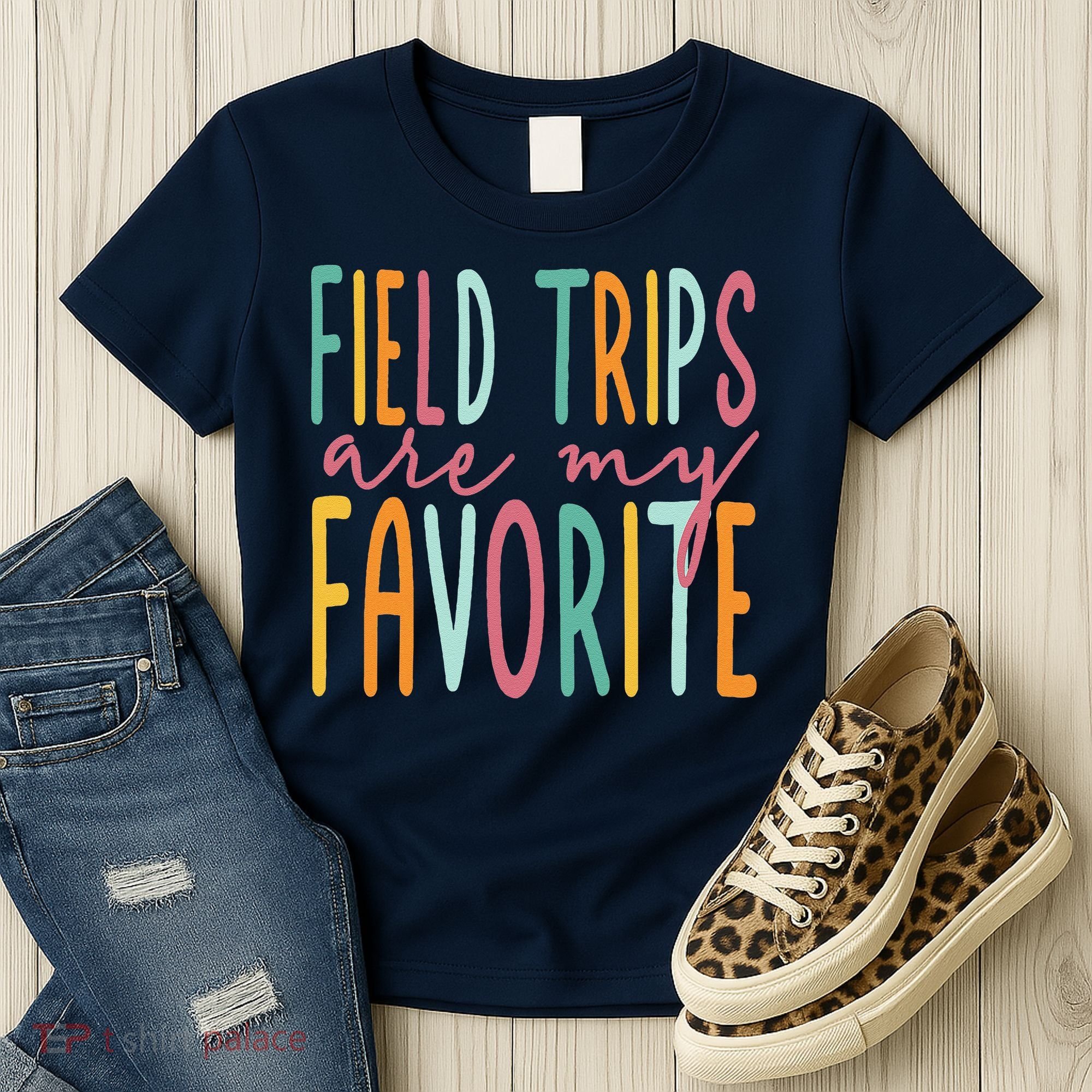 Field Trips Are My Favorite I Field Trips Children Teacher Women's T-Shirt