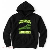 Flat Tire Asparagus Vegan Vegetarian Vegetables Funny Hoodie thumb 0