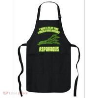 Flat Tire Asparagus Vegan Vegetarian Vegetables Funny Apron thumb 0
