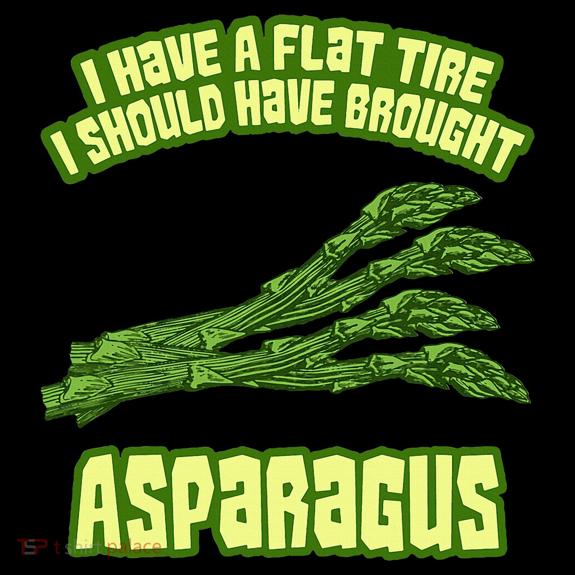 Flat Tire Asparagus Vegan Vegetarian Vegetables Funny Women's Hoodie