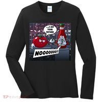 Funny Tomato And Ketchup I Am Your Father Women's Long Sleeve Shirt thumb 0