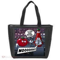 Funny Tomato And Ketchup I Am Your Father Tote Bag thumb 0