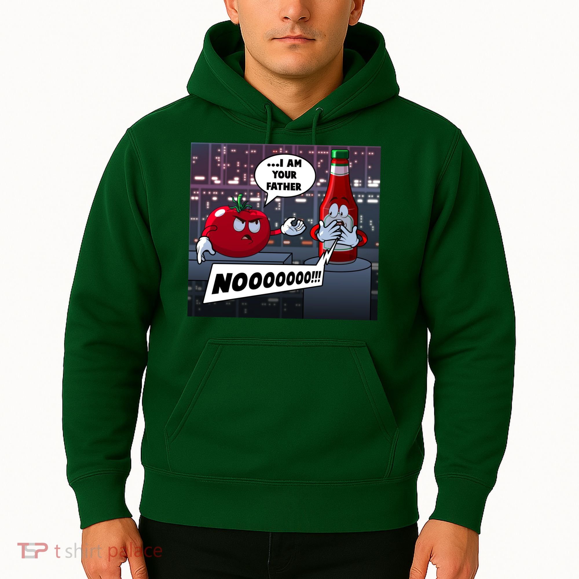 Funny Tomato And Ketchup I Am Your Father Hoodie