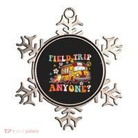 Field Trip Anyone Groovy School Bus Driver Yellow Bus Ornament thumb 0