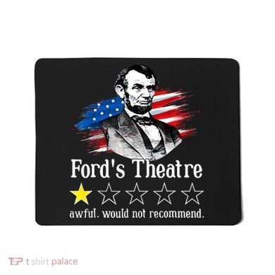 Ford's Theatre Awful Would Not Recommend Review Mousepad