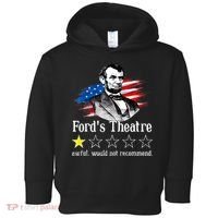 Ford's Theatre Awful Would Not Recommend Review Toddler Hoodie thumb 0