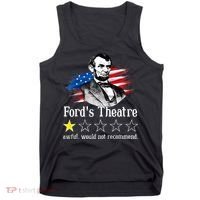 Ford's Theatre Awful Would Not Recommend Review Tank Top thumb 0