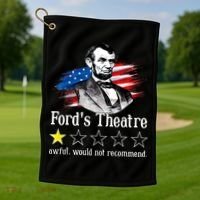 Ford's Theatre Awful Would Not Recommend Review Golf Towel thumb 1