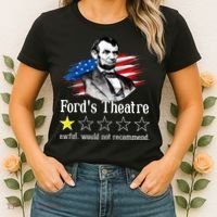 Ford's Theatre Awful Would Not Recommend Review Women's T-Shirt thumb 2