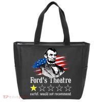 Ford's Theatre Awful Would Not Recommend Review Tote Bag thumb 0