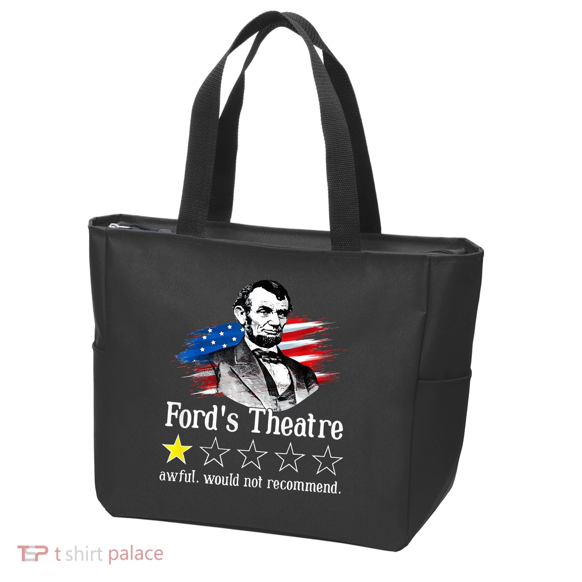 Ford's Theatre Awful Would Not Recommend Review Tote Bag