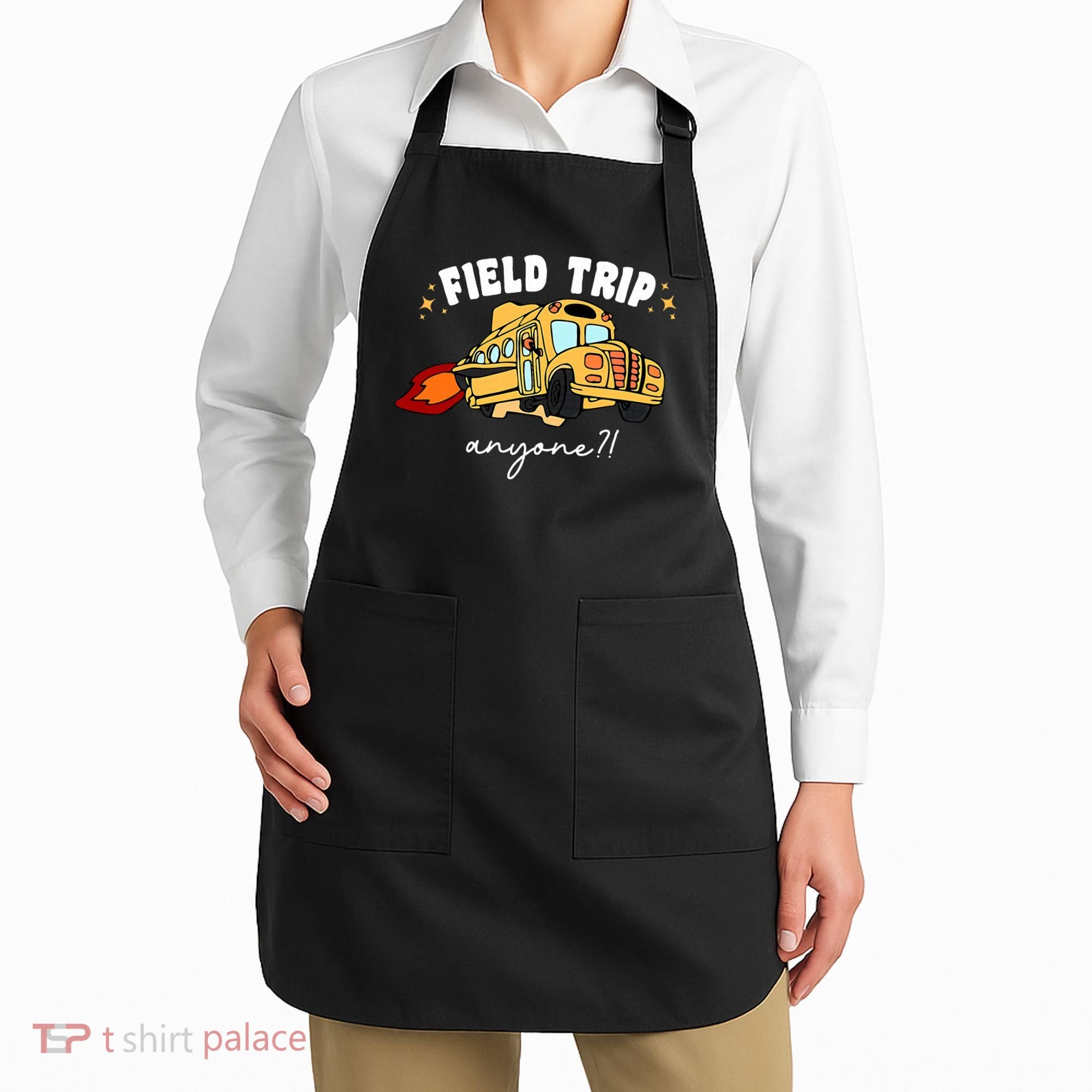 Field Trip Anyone? School Student Teacher Apron