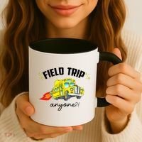 Field Trip Anyone? School Student Teacher Coffee Mug thumb 3