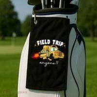 Field Trip Anyone? School Student Teacher Golf Towel thumb 2