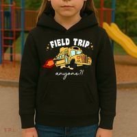 Field Trip Anyone? School Student Teacher Kids Hoodie thumb 3