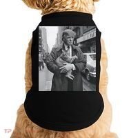Funny Trump And Cat Funny Political Doggie Tank thumb 0