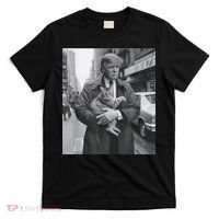 Funny Trump And Cat Funny Political T-Shirt thumb 0