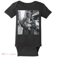 Funny Trump And Cat Funny Political Baby Bodysuit thumb 0