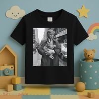 Funny Trump And Cat Funny Political Toddler T-Shirt thumb 3
