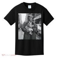 Funny Trump And Cat Funny Political Kids T-Shirt thumb 0